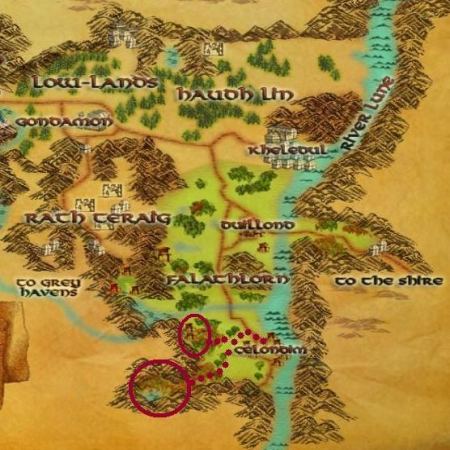 LOTRO Maps Ered Luin