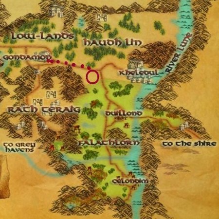 LOTRO Maps Ered Luin