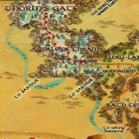 LOTRO Maps Ered Luin