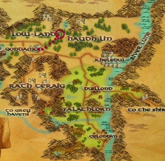 LOTRO Maps Ered Luin