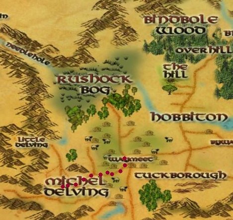 lotro maps shire